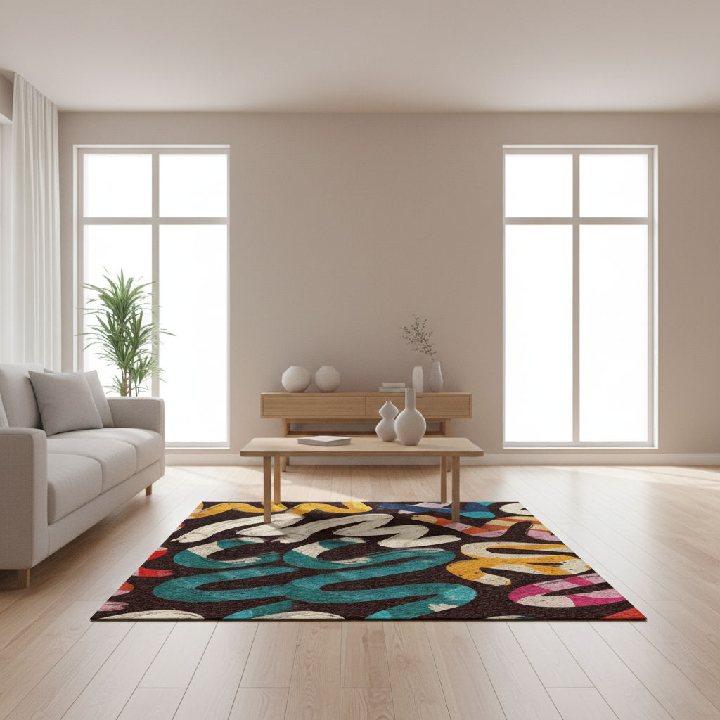 RHYMO - Hand Tufted Pattern Carpet